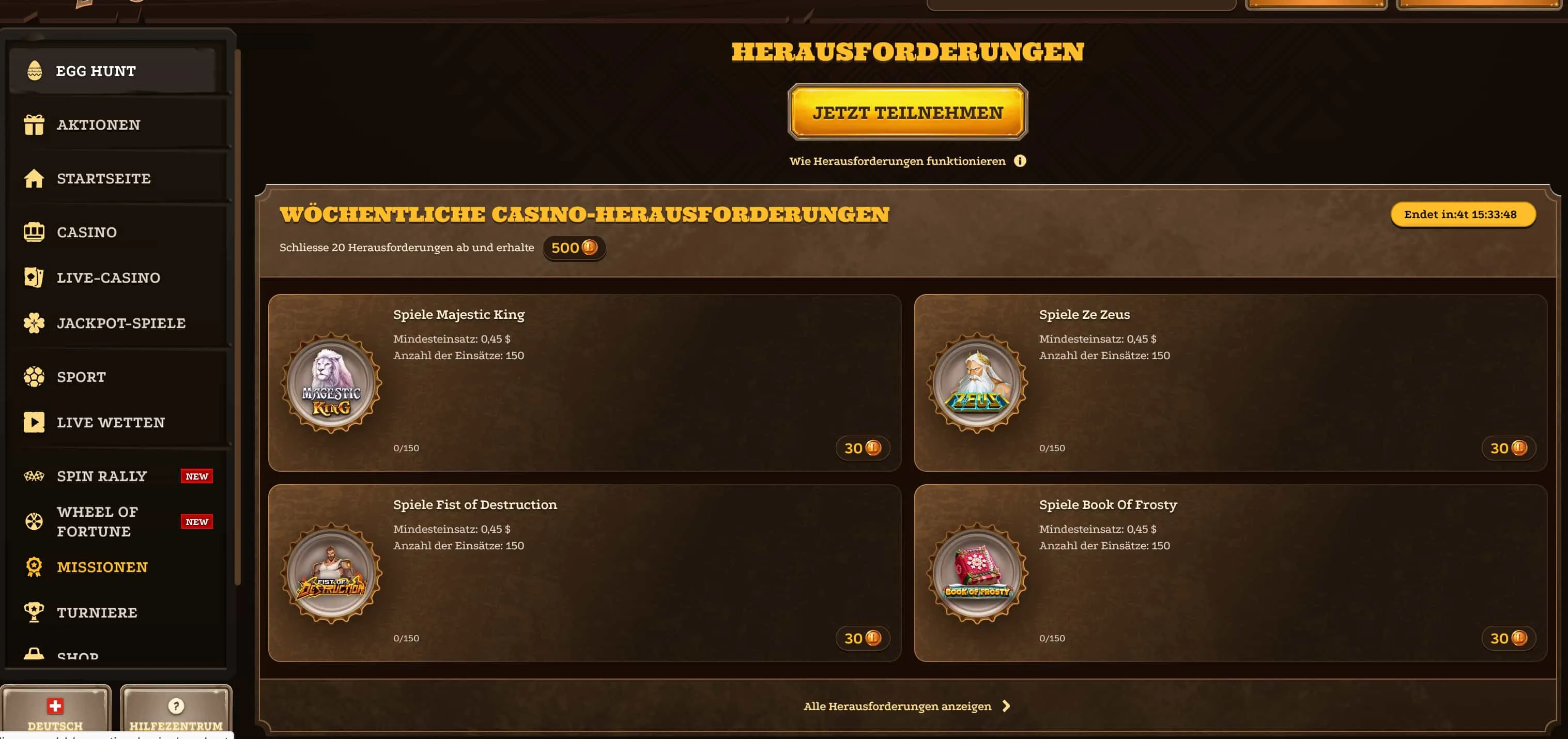 Lizaro Casino Spielangebot: Mehr als nur ein paar Slots